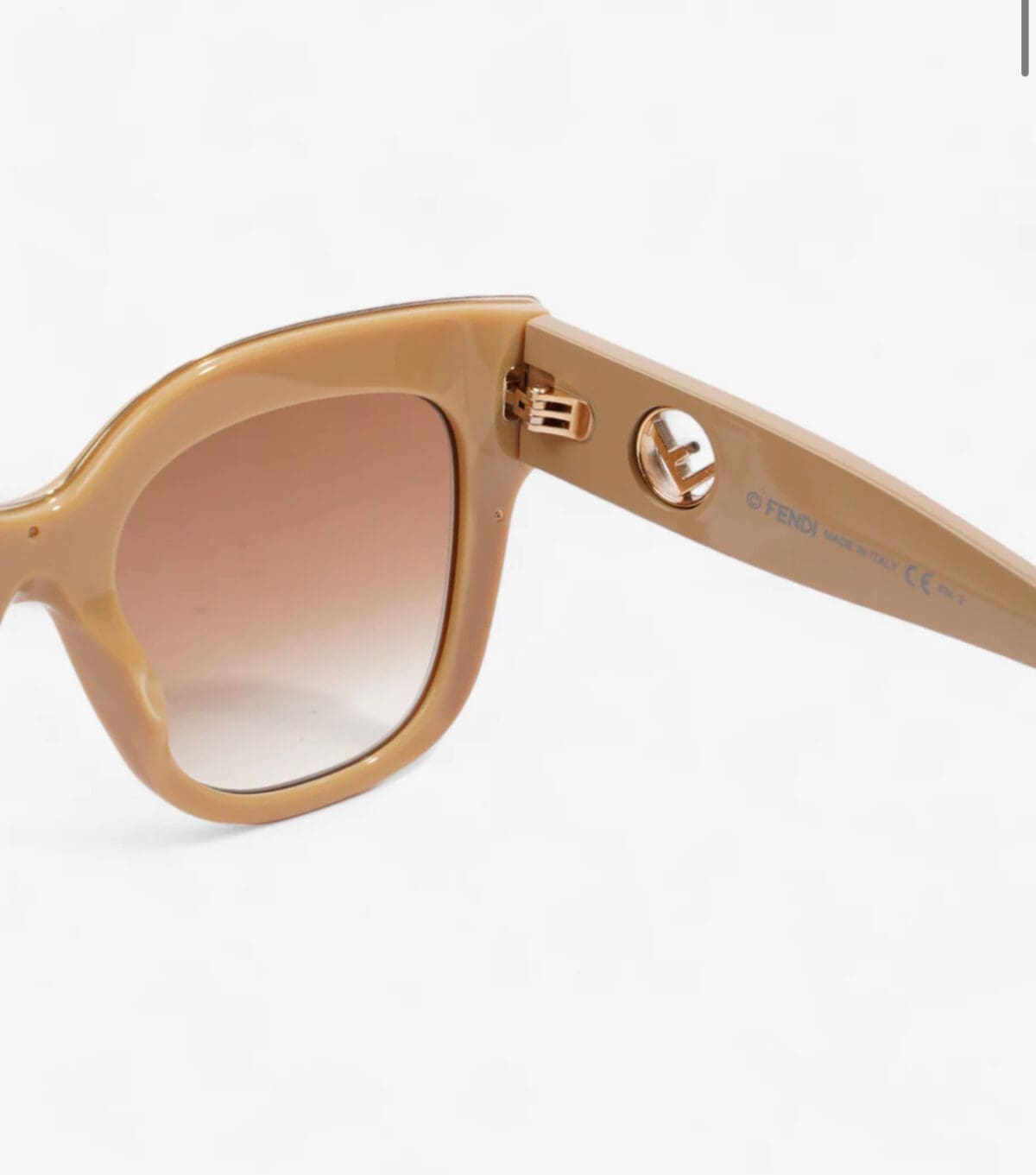 Fendi F is Fendi Sunglasses Beige Acetate 145mm (RRP £310) *PLUS INSTANT WINS* - Image 7