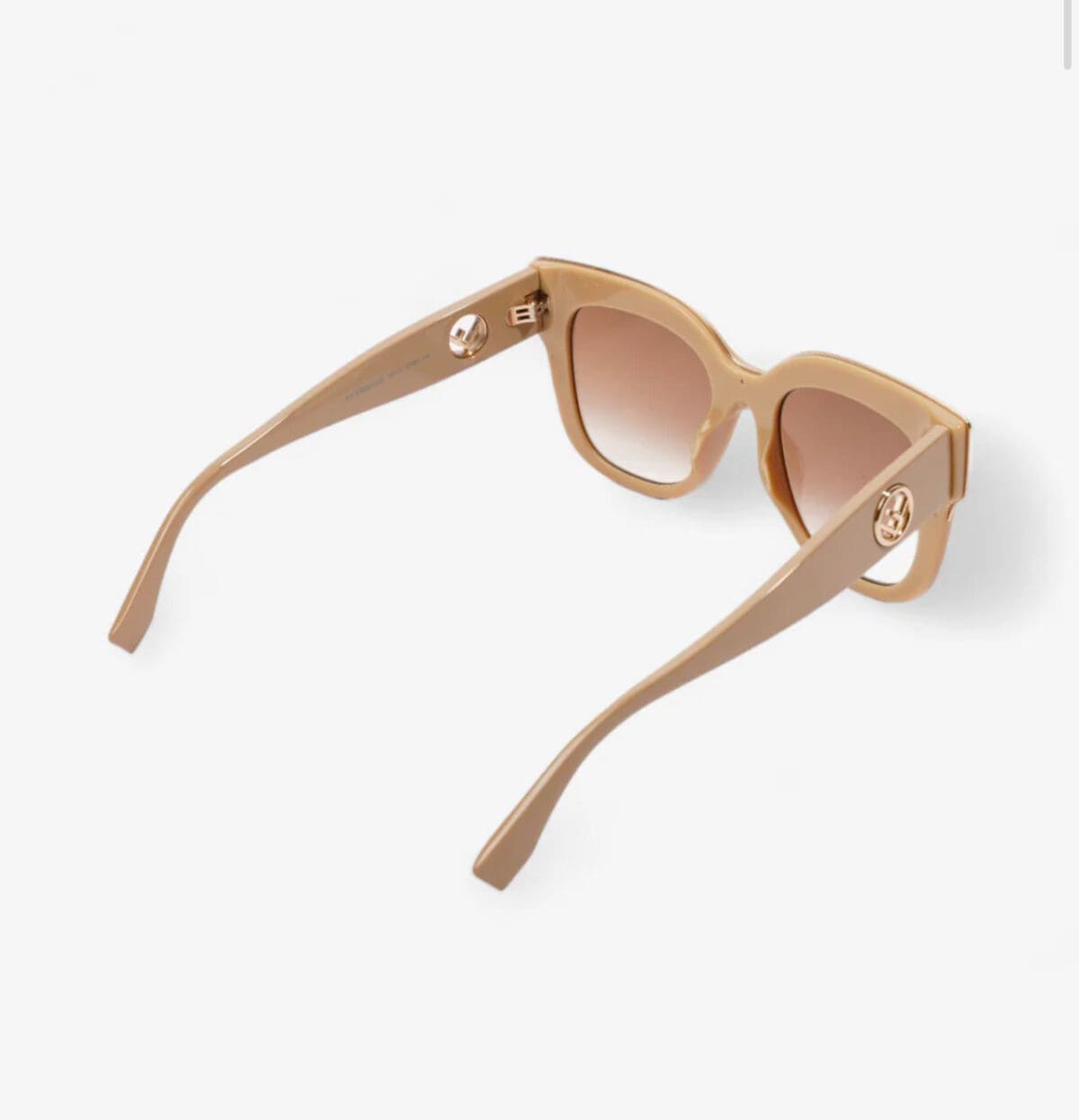 Fendi F is Fendi Sunglasses Beige Acetate 145mm (RRP £310) *PLUS INSTANT WINS* - Image 8